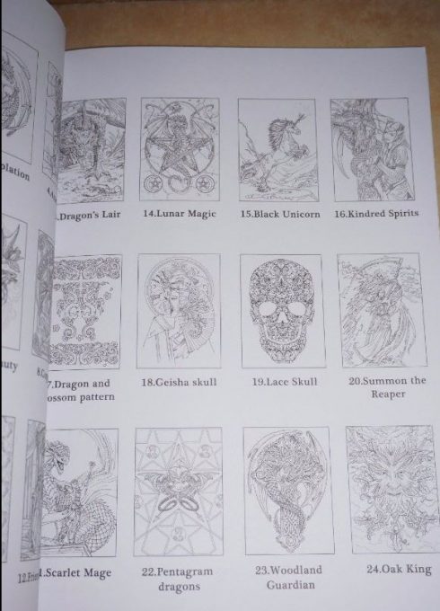 Anne Stokes Colouring Book, Fantasy Art, Dragon, Fairy - Lee's Dragon