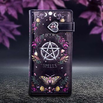 Book of Spells Embossed Purse